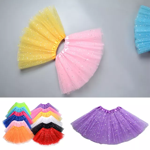 Adult Girl Kids Size Tutu Skirt Princess Dressup Party Costume Ballet Dancewear