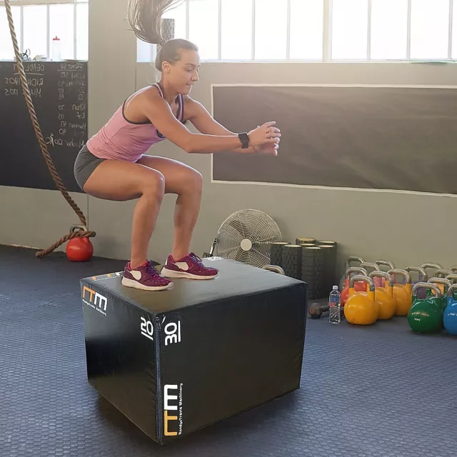 3 In 1 Foam Plyo Games Plyometric Jump Box