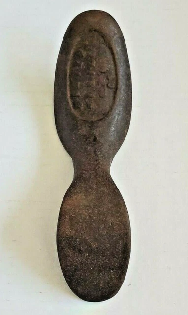 Vintage 11" Carter Brown Cast Iron Shoe Mold
