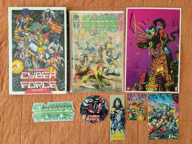 Cyberforce Complete Collection Vol. 1 Kickstarter Signed Edition w/ Comic + More