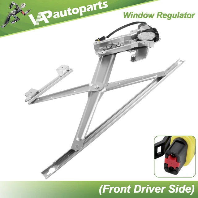 Manual Front Left Window Regulator For 1994-2002 Dodge Ram 1500, 2500, 3500 Pickup – Direct Fit