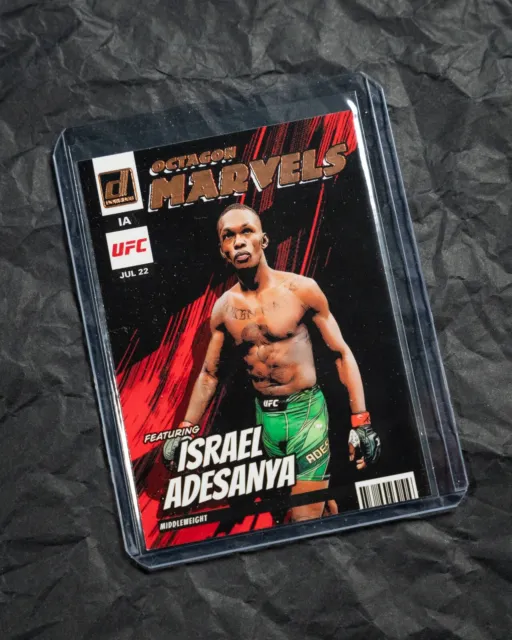 2023 Panini - Donruss Ufc - Octagon Marvels - Israel Adesanya