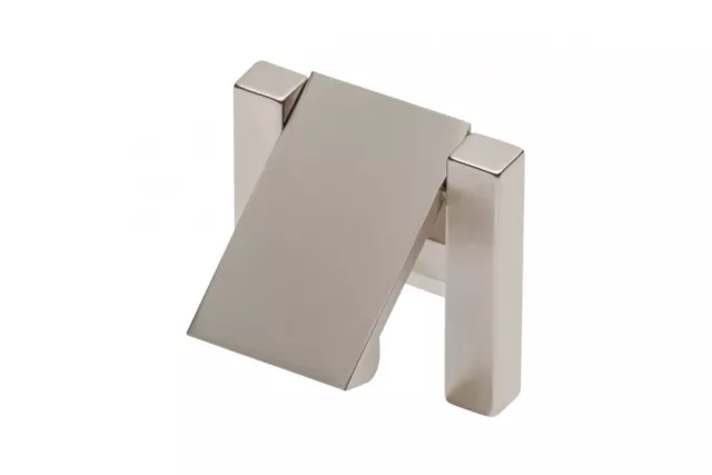 Poignée de Meuble Porte Argent Aluminium Cuisine Poignées Ba 32 MM Rabattable