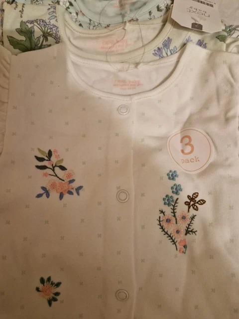 🩷Baby Girl Summer Romper 9-12 Months Next New 3 pack🩷