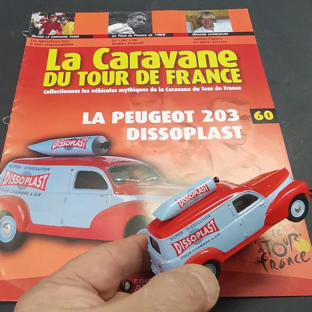 Modèle Réduit Peugeot 404 Directeur Tour De France 1968 - Norev/Atlas 1/43, Neuf