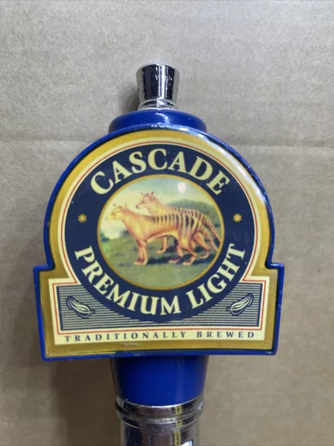 CASCADE PREMIUM LIGHT Beer Tap Top Knob W/ Downey Beer Tap (2-102) 2