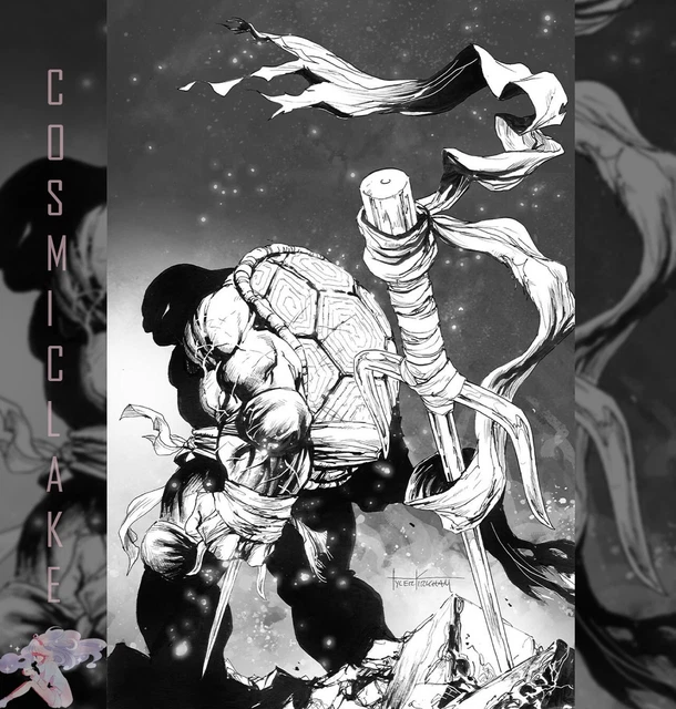 Tmnt Last Ronin Lost Years #3 Tyler Kirkham Virgin B/W Variant Presale 4/26☪