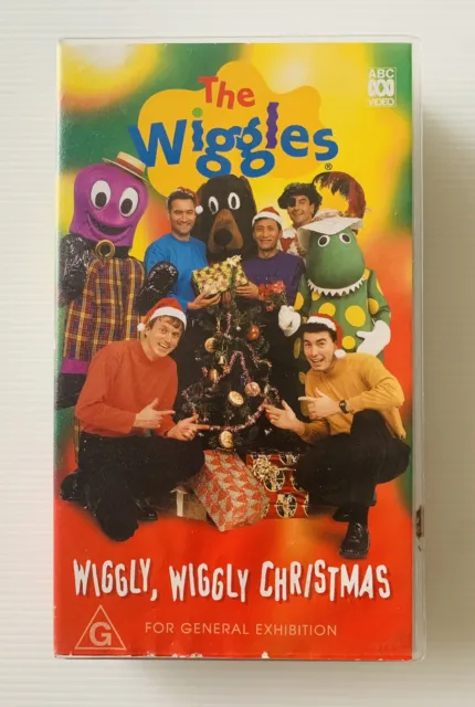 The Wiggles - Wiggly, Wiggly Christmas - VHS 1999 - Original Cast