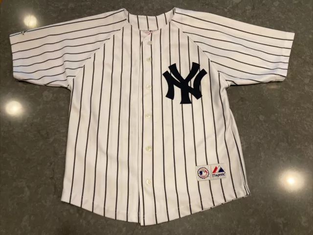 Vintage #18 JOHNNY DAMON New York Yankees MLB Majestic Jersey S – XL3  VINTAGE CLOTHING