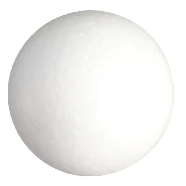 100x 15mm Small White Foam Balls Polystyrene Craft Decoration