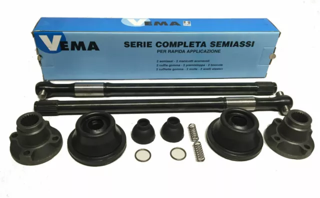 41 - Kit Semiasse Semiassi + Manicotti Rinforzati Fiat 500 F L R Marca Vema