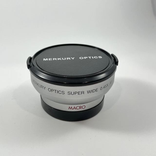 Merkury Optics Super Wide 0.45X AF High Definition Digital Lens Macro w/Bag