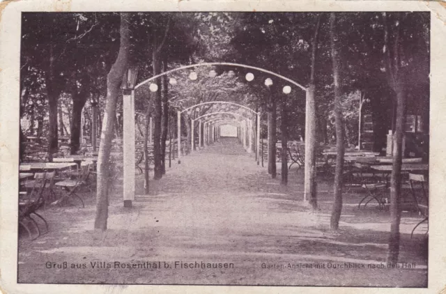 Fischhausen Frisches Haff AK 1915 Villa Rosenthal Ostpreußen Russland 2208074