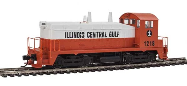 Walthers HO EMD SW7 Illinois Central Gulf ICG #1206 DC