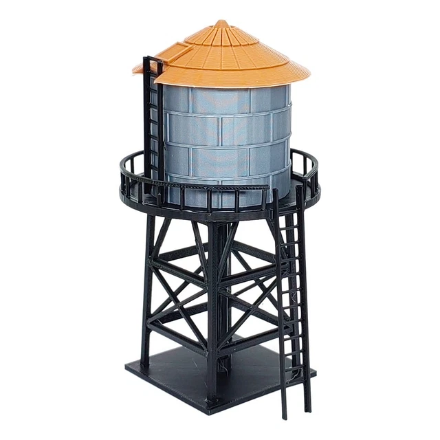 OUTLAND MODELS TRAIN Railway Layout Trackside Water Tower HO Scale 187