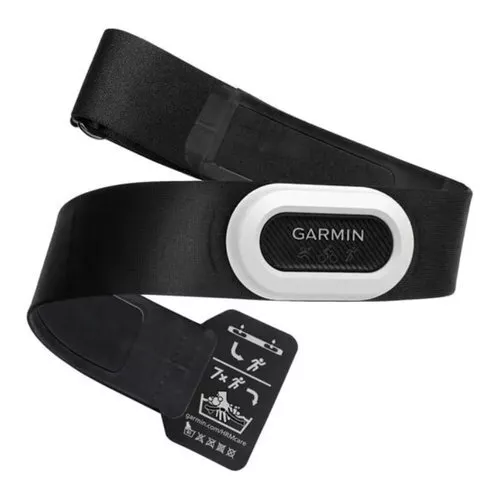 Garminfascia Cardio Bluetooth Devant + Hrm Série Pro Plus Noir Et Blanc