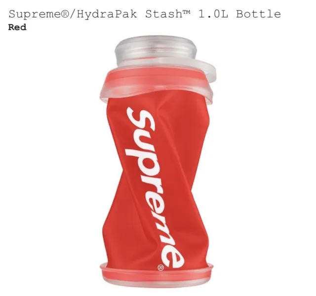 Supreme®/HydraPak Stash™ 1,0 L Flaschenstil: rot 2