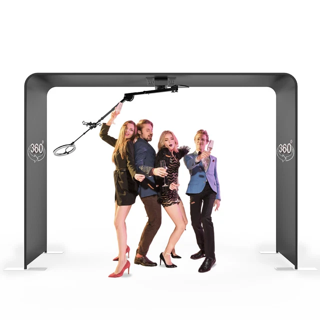 OVERHEAD 360 PHOTO Booth Video Booth Platform Automatic Spinner
