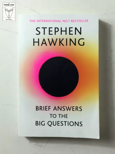 Stephen Hawking - Brief Answers To The Big Questions; paperback science book