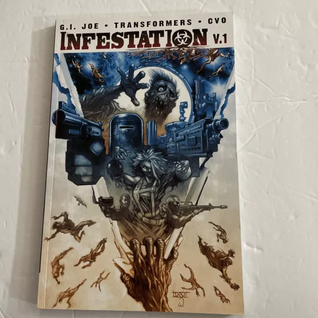 GI joe Transformers CVO Infestation ZOMBIES Volume 1
