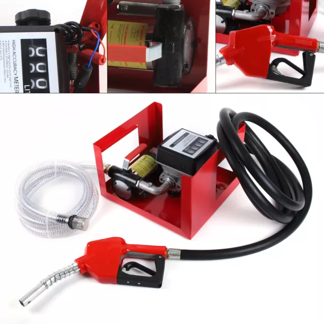 Pompa olio combustibile bioadescante 50 l/min pompa olio pistola 12 V pompa diesel DHL