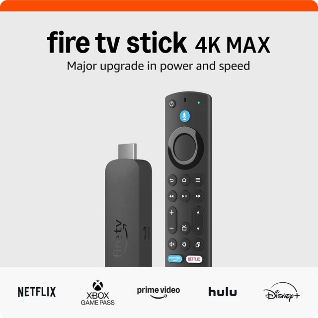 AMAZON FIRE TV Stick 4K Max Streaming Device (Newest Model) with Ai ...