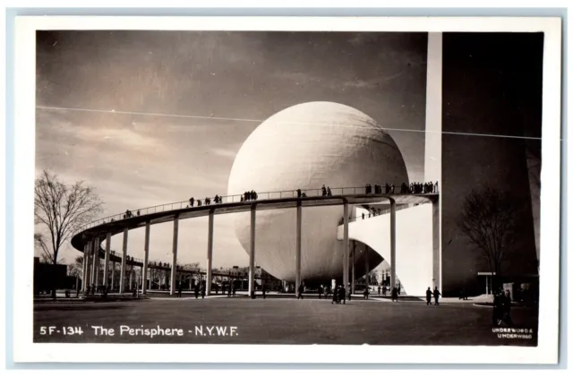 c1910's The Perisphere NYWF New York Worlds Fair RPPC Photo Antique Postcard