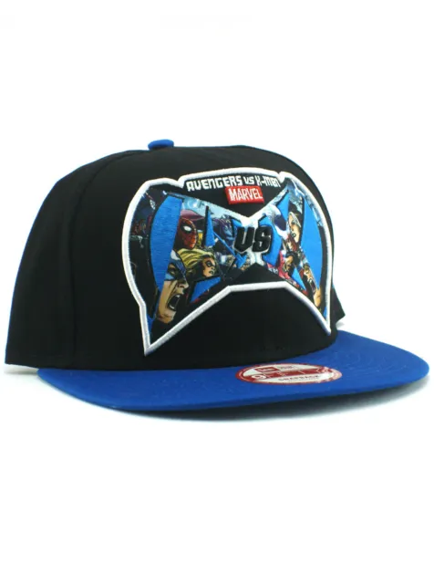 New Era Avengers Vs X-Men 9fifty Snapback Hat Adjustable AVX Marvel Comics Black