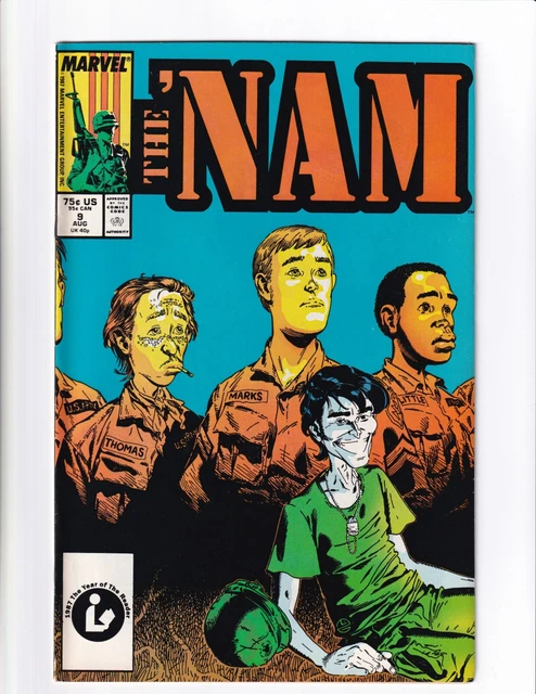 The 'Nam #9 (August 1987 Marvel) Bagged/Boarded, See scans!