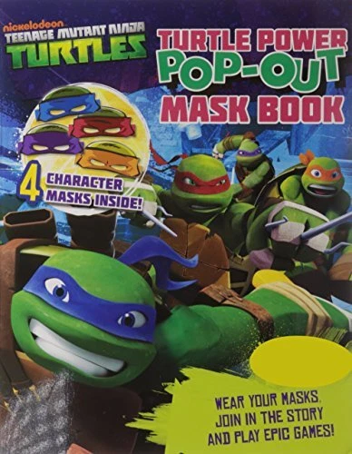 NICKELODEON TEENAGE MUTANT Ninja Turtles Pop Out Mask,Nickelodeo £4.62 ...