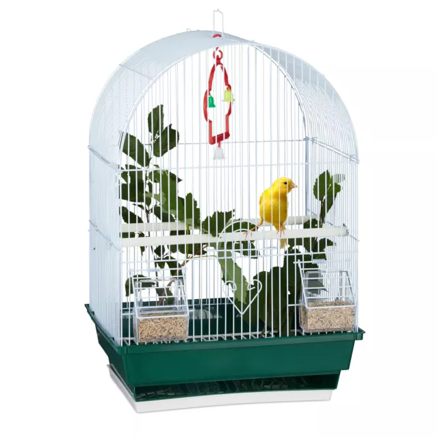 Cage à oiseaux petite Maison pour oiseaux Volière avec accessoires pinson canari