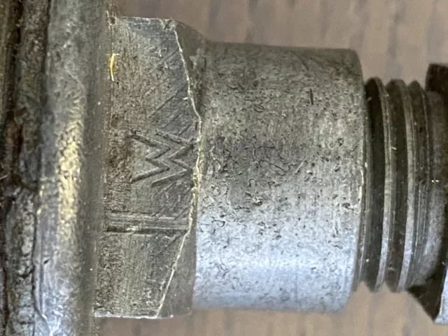 Alter Wasserhahn  Patina Brunnen Absperr Ablasshahn  3/4