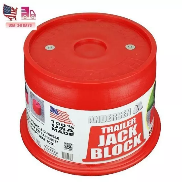 Andersen Trailer Jack Block with Magnets 3608-M Stabilize Your Rv or Trailer