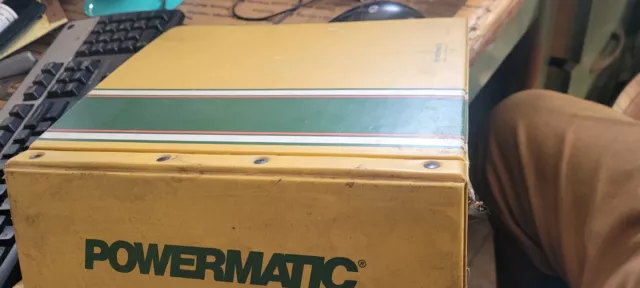 Vintage Powermatic dealers Operating/Maintaince/parts list for 33+ machines