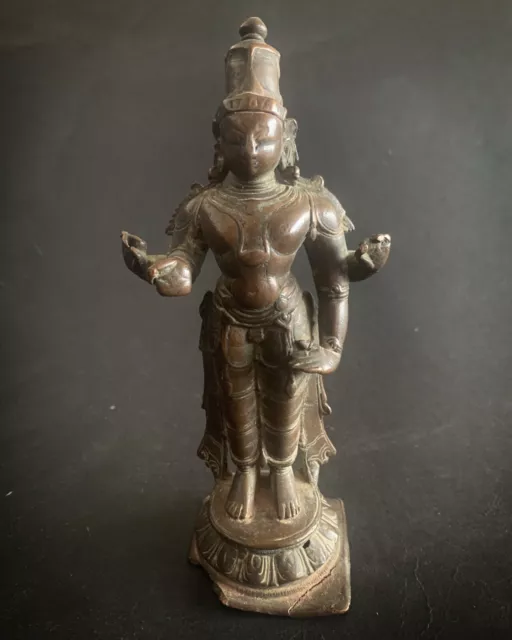 Indien Antique Indian Hindu Bronze Asia Buddha  Nepal Krishna Shiva Ganesha