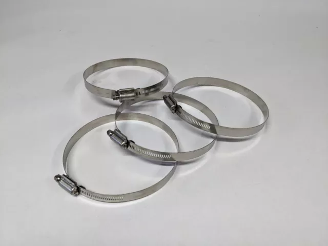 Breeze Hi-Torque - Hvy Duty Hose Clamp MinDia 5-3/4 MaxDia 6-5/8 - (Pack of 4)