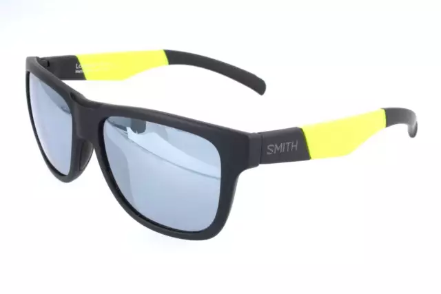 Occhiali da Sole Smith LOWDOWN XL PGC MATTE BLACK YELLOW 59/16/145 Uomo