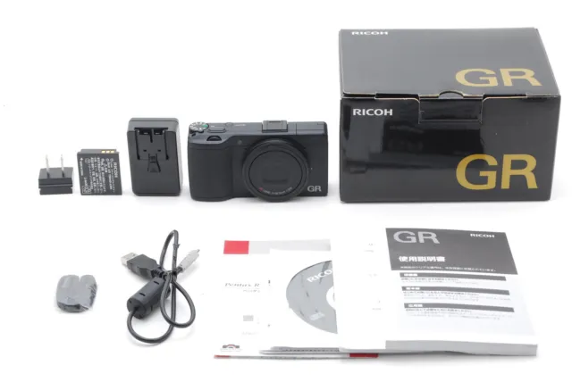 [MINT in Box Shot:009] RICOH GR 16.2MP Digital Compact Camera From JAPAN