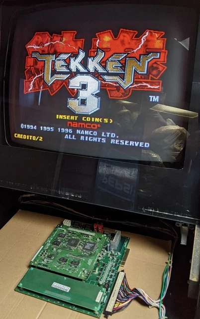 Namco Tekken 3 USA VER. D Arcade PCB Board, Clean, Working 100%