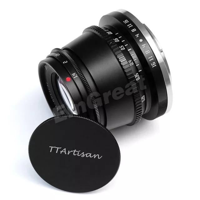 TTArtisan APS-C 35mm F1.4 MF Lensfor Canon Sony Fuji Nikon Leica Camera