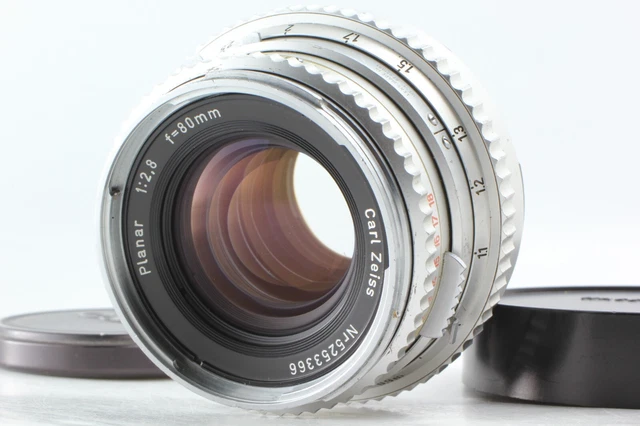 Zoll EXC + 5 Hasselblad Carl Zeiss C Planar 80mm f2.8 Objektiv Chrom Nicht T Von
