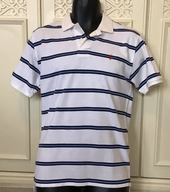 Polo Ralph Lauren Boys Small Mens  18-20 Yrs XL logo Polo T Shirt Top