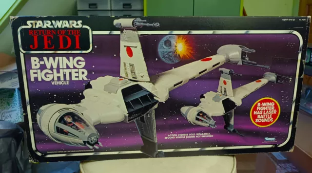 Kenner Star Wars ROTJ B Wing Fighter vintage nuovo con scatola