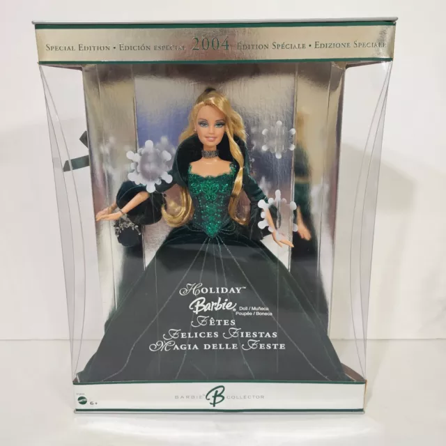 Barbie 2004 Holiday Doll Special Edition Barbie Collector Mattel B5848