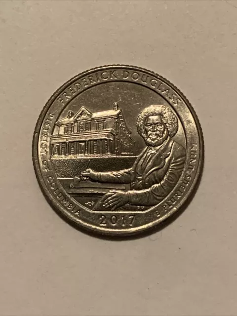 2017 P Frederick Douglass National Park Quarter