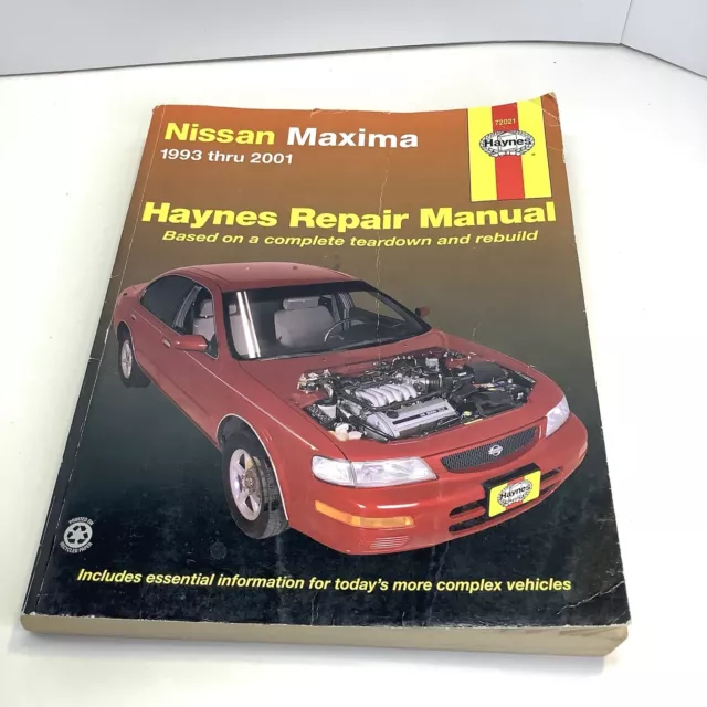 Nissan Maxima 1993-2004 Haynes repair manual 72021
