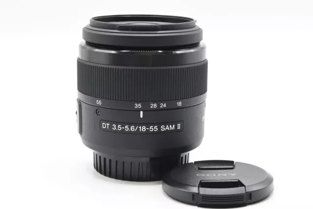 Sony DT 18-55mm f3.5-5.6 SAM II Lens SAL18552 A Mount #017