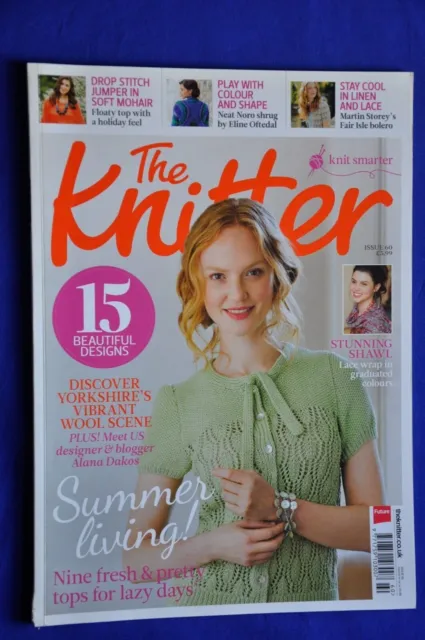The Knitter Magazine Subscription Issue 60 with Socks Supplement 