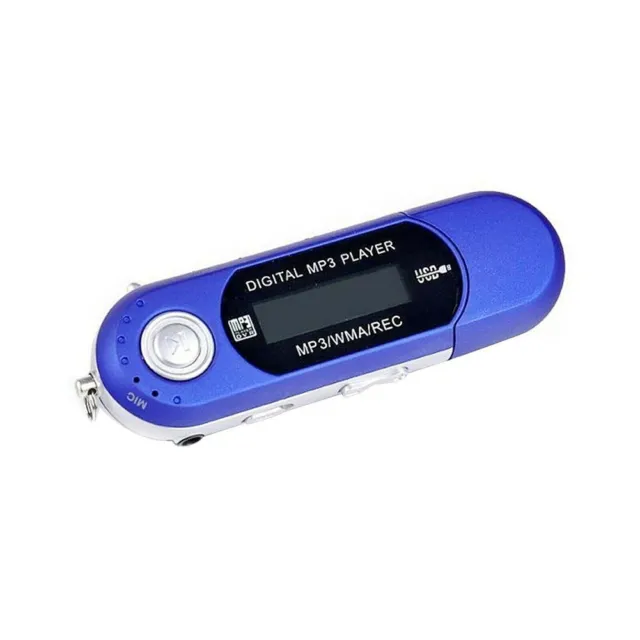 Lecteur MP3 portable avec 8 Go de mémoire design classique et prend en charge l