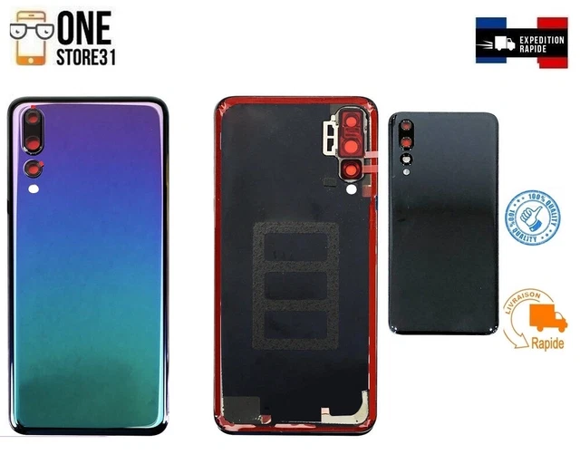 Lentille Vitre Arrière Caméra Pour Huawei P20 Pro Noir - Pièce De Rechange Neuf GLOBALSTOCK